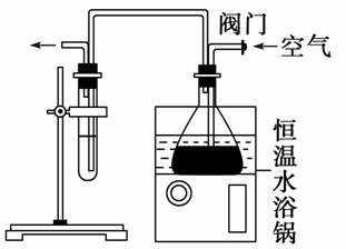 下图为探究酵母菌细胞呼吸的实验装置,锥形瓶装有正常